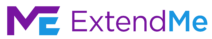 ExtendMe.AI Logo Horizontal Transparent